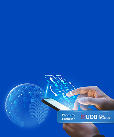 Make global payments at S$15 with UOB business account