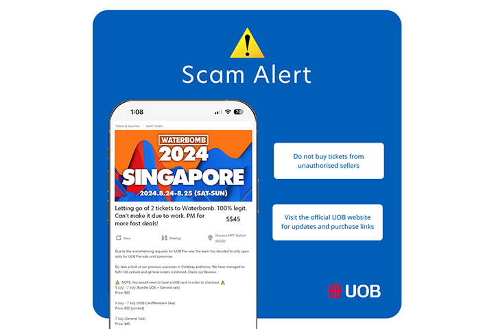 Fake Tickets E-commerce Scam