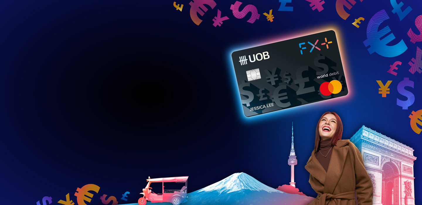 UOB FX+ Debit Card. 